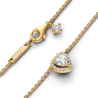 Pandora Sparkling Heart Collier Necklace
