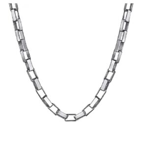 Sterling Silver Box Chain 2.5mm, 22" Length