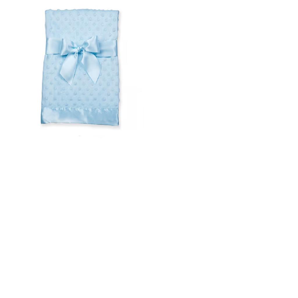 Blue Dottie Baby Blanket