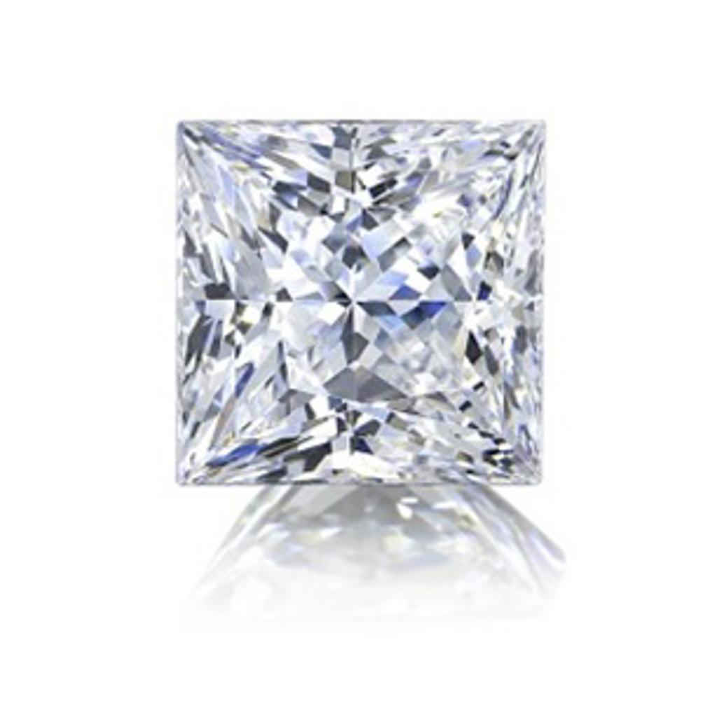 Loose 0.48ct Princess Cut Diamond H VS2 4.12x4.06x3.16mm
