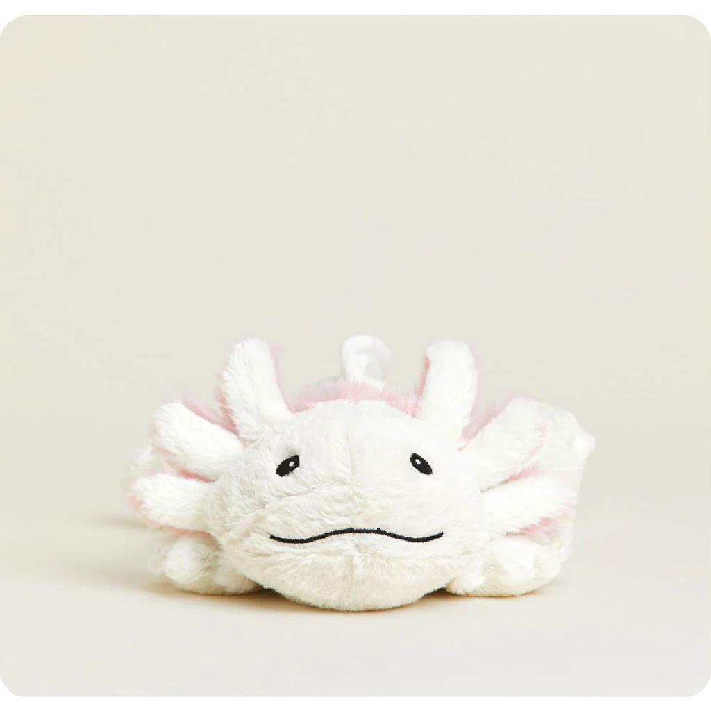 Warmies Junior White Axolotl Microwavable Plush