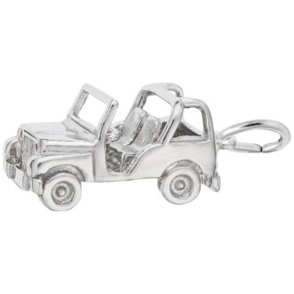 Jeep Charm in Sterling Silver by Rembrandt Charms