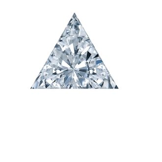 Loose 1.05ct Trillion Diamond H SI1, GIA Certified