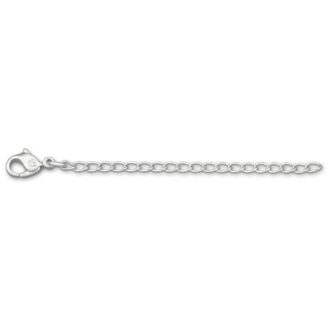 White 2-inch Chain Extender for Versatile Jewelry Styling