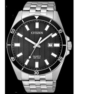 Citizen Men's Black Dial Quartz Date Dress Watch