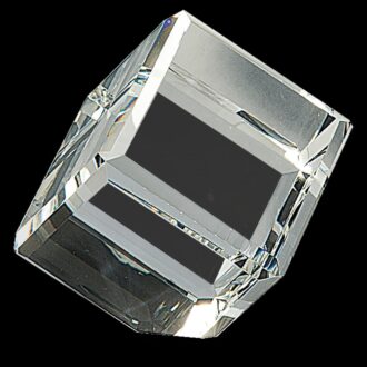 Personalized 2.5 x 2.5 in Crystal Cube - Engraving Included