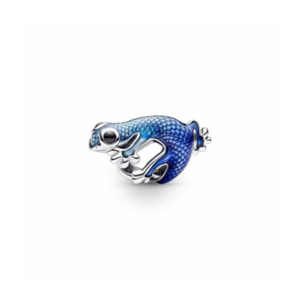 Pandora Metallic Blue Gecko Charm
