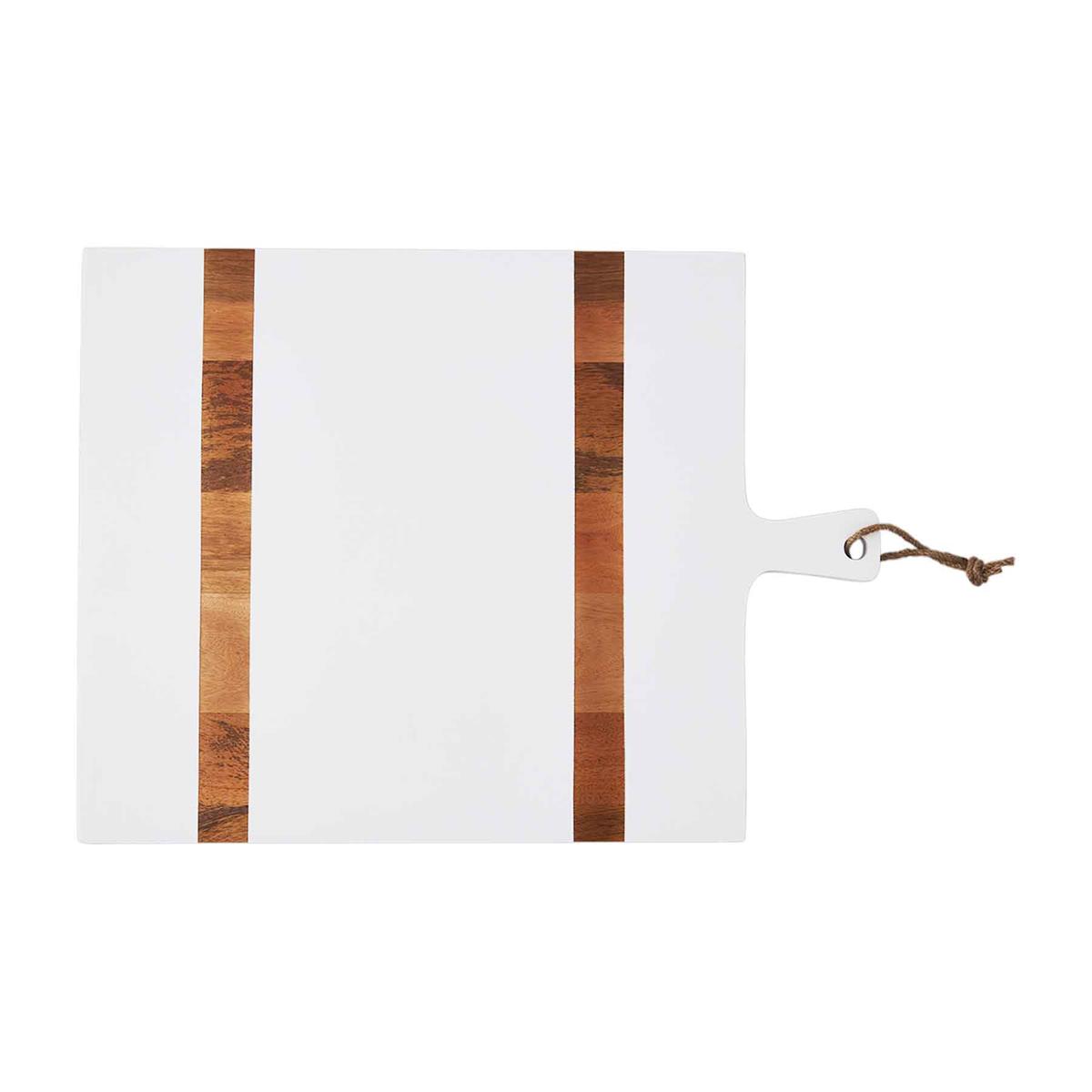 Natural Mango Wood Paddle Board 24"x16" - Elegant Serving Piece
