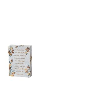 5.25" Serenity Prayer Keepsake Box