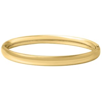 Children's Bangle Bracelet in Gold-Filled Sterling Silver