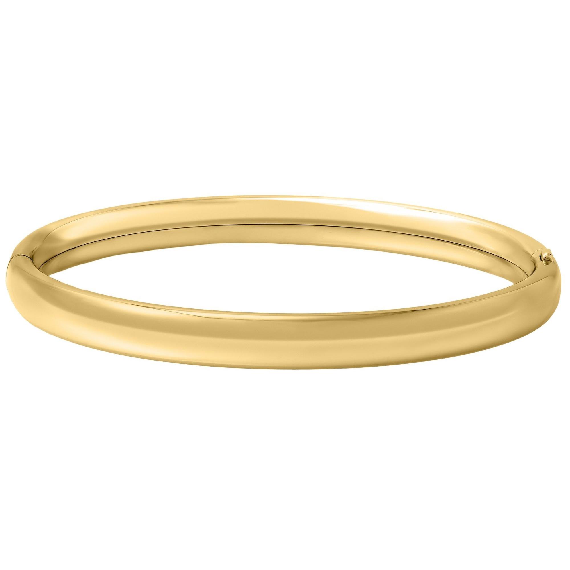 Children's Bangle Bracelet in Gold-Filled Sterling Silver