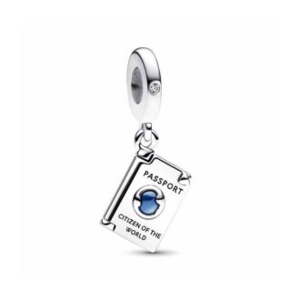 Openable Passport Dangle Charm