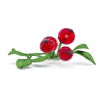 Swarovski Idyllia Red Berries Crystal Ornament