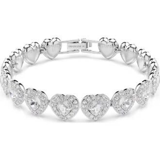 Swarovski Angelic Heart Crystal Bracelet in Silver 25 Capsule