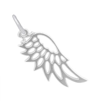 Rembrandt Angel Wing Charm in Sterling Silver