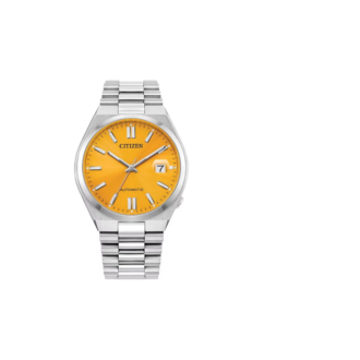 Citizen Men's Stainless Steel Gold Dial Automatic Watch