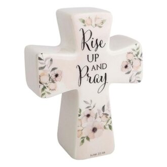 4.5" Prayer Cross - Rise Up and Pray
