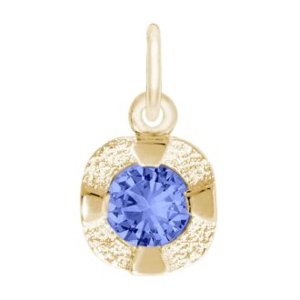 Rembrandt Petite September Birthstone Charm
