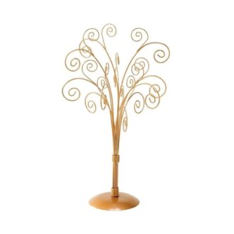 Gold Tabletop Card and Ornament Holder