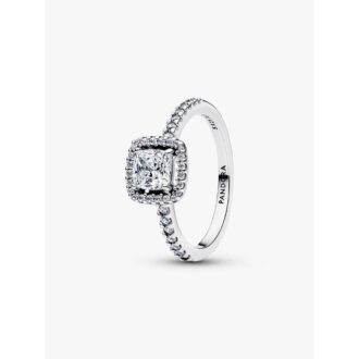Pandora Classic Clear CZ Sterling Silver Ring