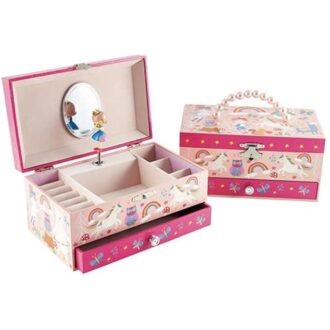 Floss & Rock Rainbow Woodland Fairy Musical Jewelry Box