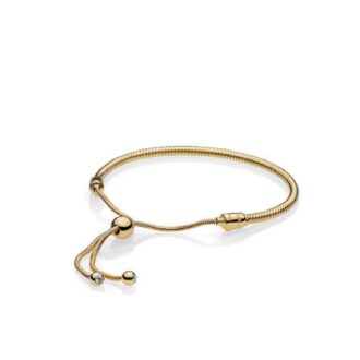 Pandora Forever & Always Snake Chain Bracelet with Charm Set