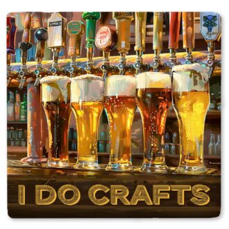 Tipsy Coaster I Do Crafts Drink Coaster