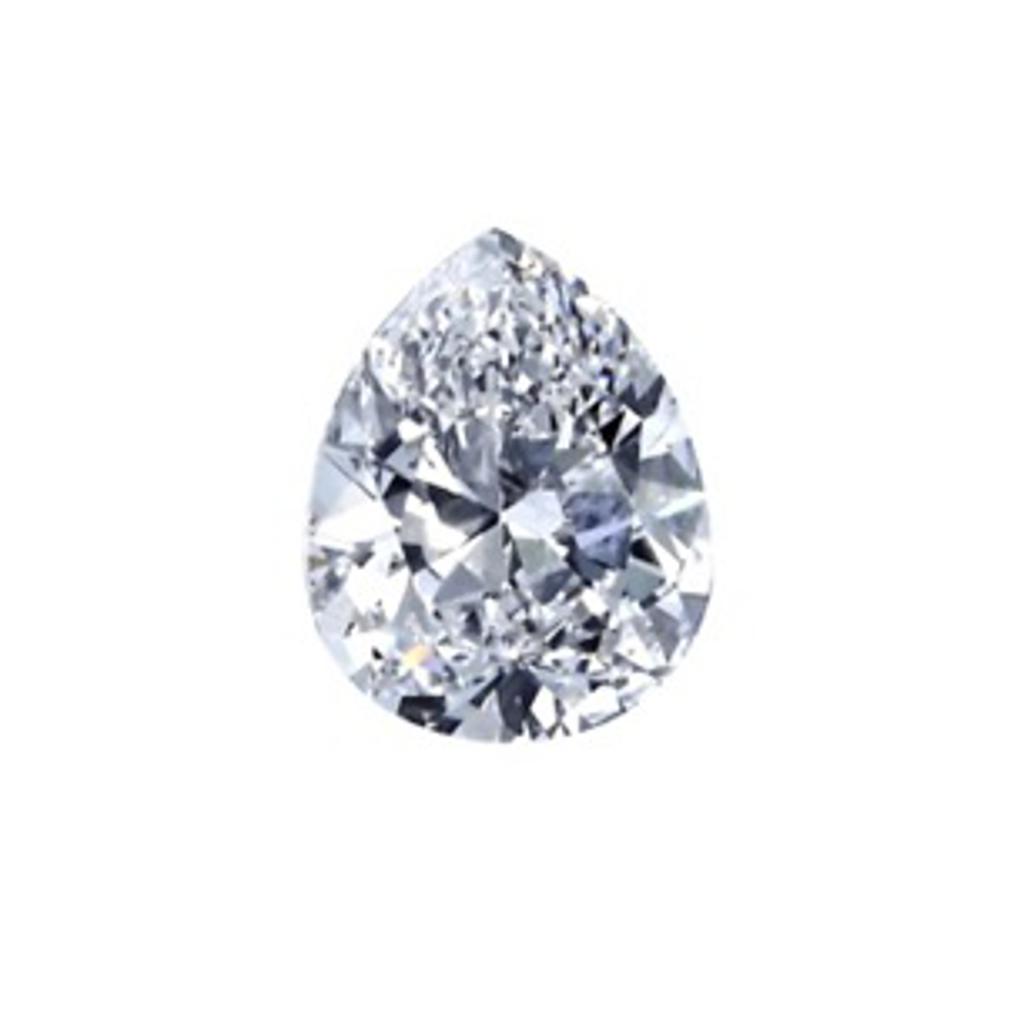 Loose Pear Lab Grown Diamond 2.58ct E VVS2 IGI