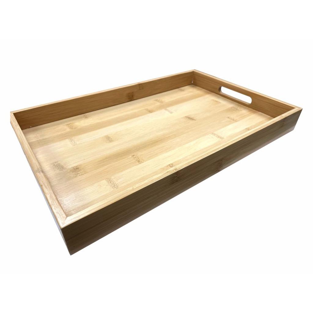 Bamboo Rectangular Serving Tray, 15 x 9.75 in