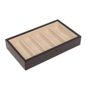 Black Carbon Fiber Stackable Sunglasses Display Tray