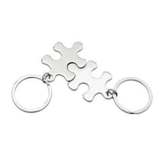 3.25" Puzzle Piece Keychain