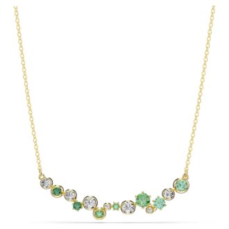 Swarovski Constella Pendant - Yellow, Green Mixed Cut Crystals