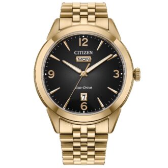 Citizen Men's Eco-Drive Dress Watch with Black Dial