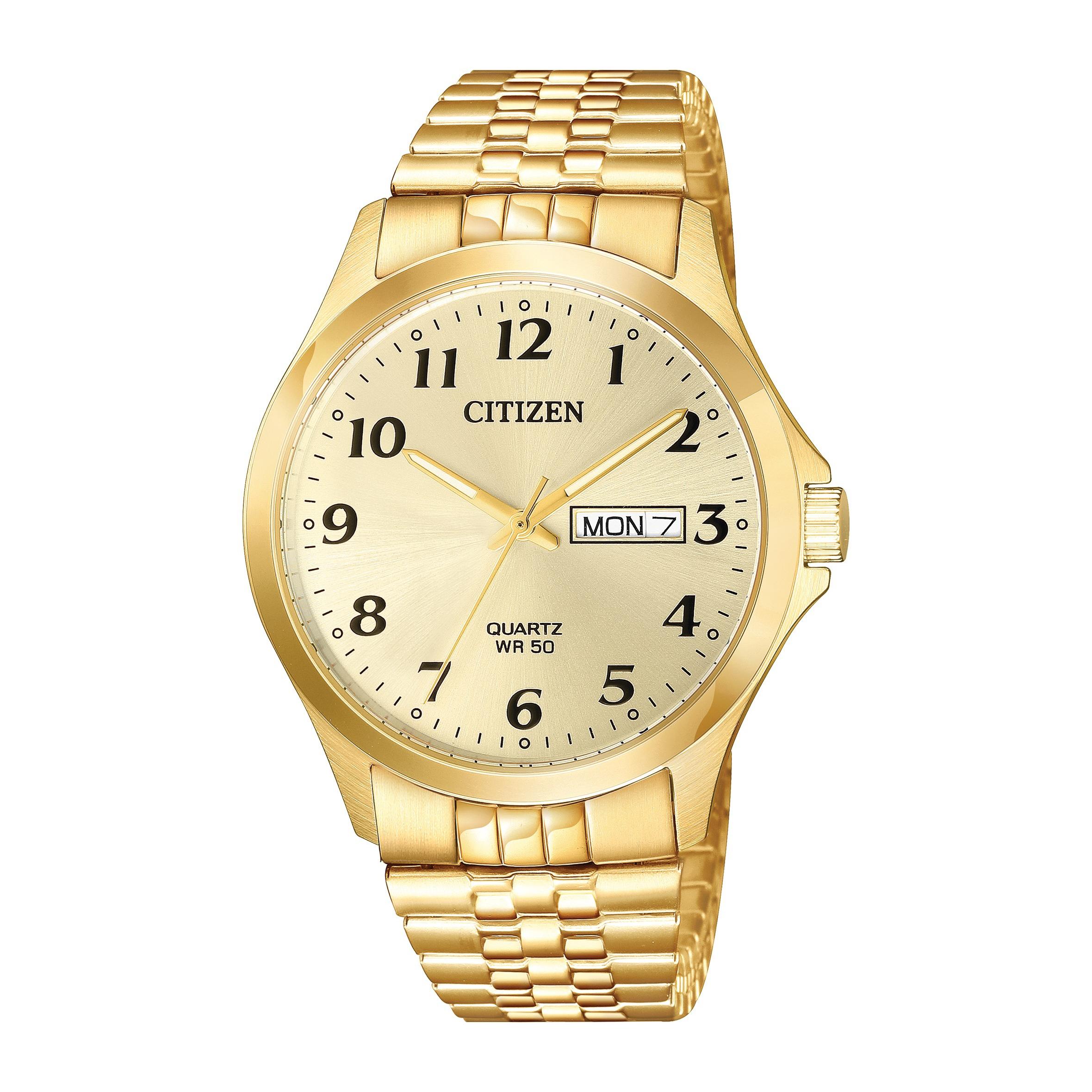 Citizen Quartz Men's Dress Watch with Expansion Band