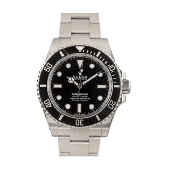 Men's Preowned Rolex Submariner Date 40mm Black Dial