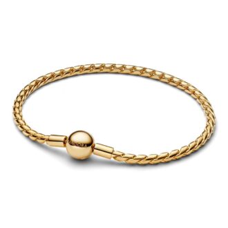 Pandora Moments Round Clasp Chain Bracelet
