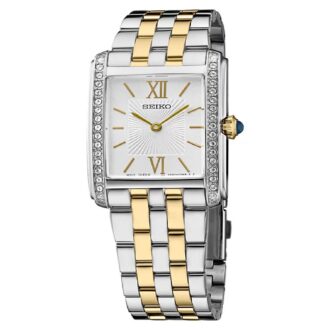 Seiko Women's Crystal Accent Dress Watch