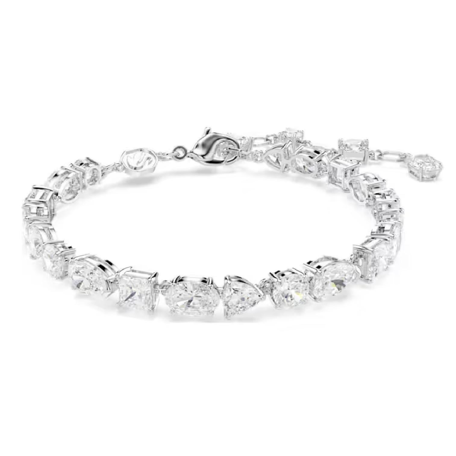 Swarovski Mesmera Bracelet with White Multi-Shape Crystals