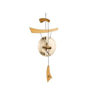 Woodstock Emperor Gong Wind Chime - Small, Natural