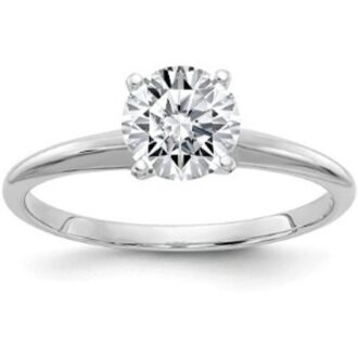 Pre-Owned 3.92ct Lab-Grown Diamond Solitaire 14K White Gold