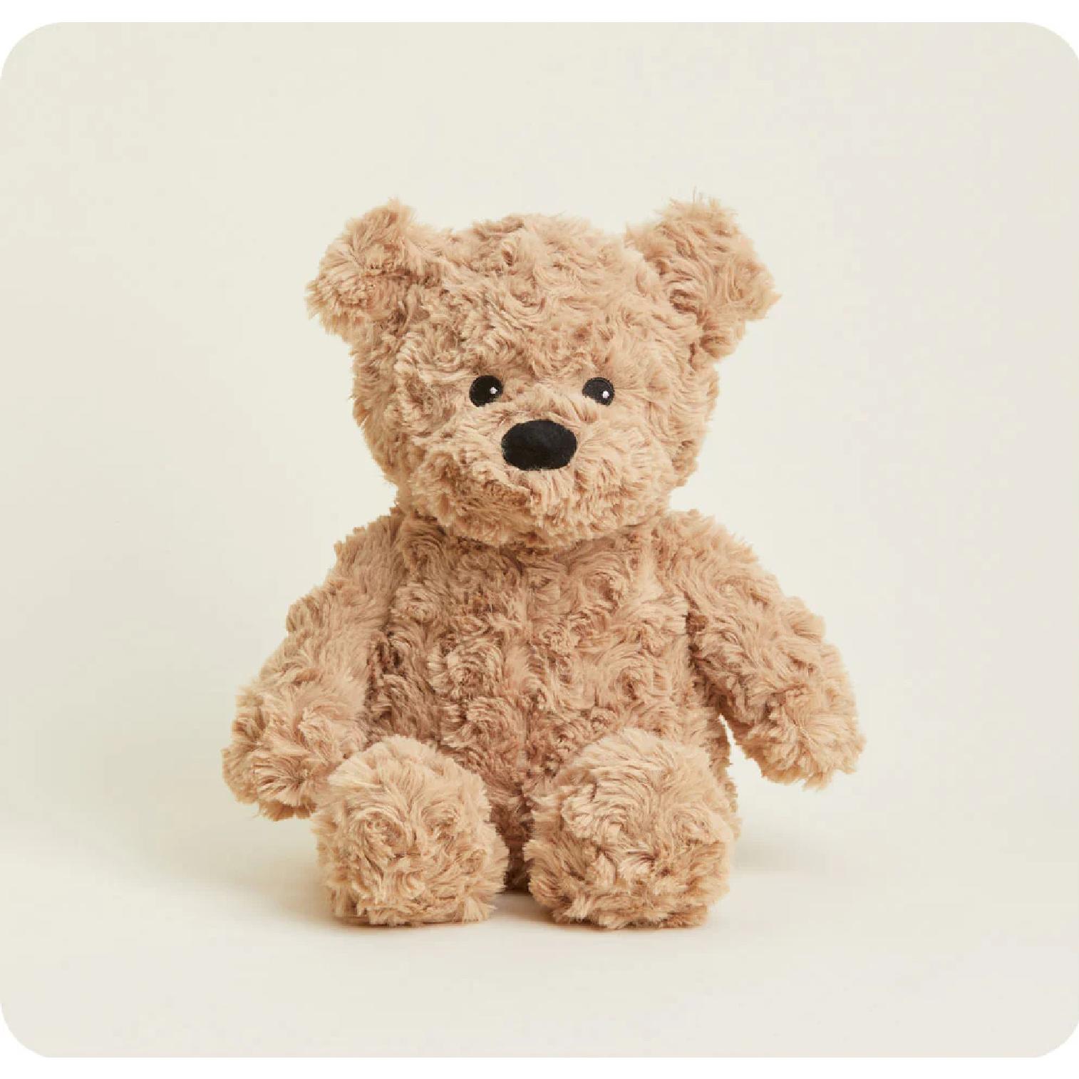 Warmies Brown Curly Bear Plush Toy