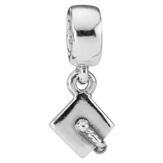Pandora Dangle Graduation Hat