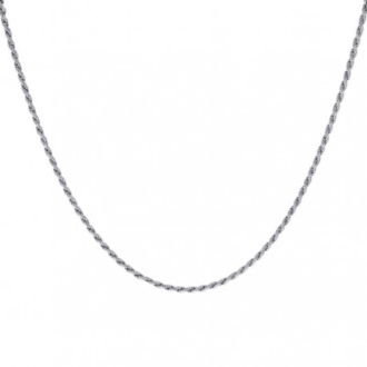 Rope Chain 2.5mm in Sterling Silver 20" Length