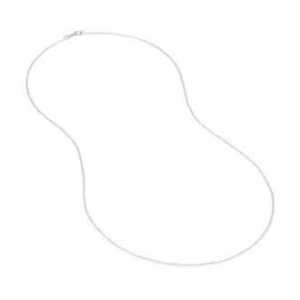 Cable Chain 1.1mm 18" in Sterling Silver