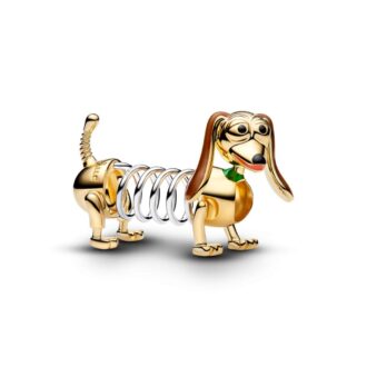 Pandora 14k Gold-Plated Disney Toy Story Slinky Dog Charm