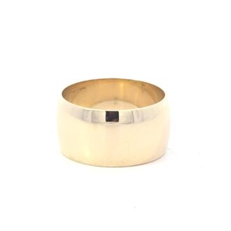 Pre-Owned 14K Gold 10mm Comfort Fit Wedding Band