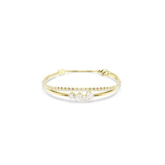 Swarovski Mesmera Double-Strand Bangle, Clear Crystal