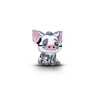 Pandora Disney Moana Pua the Pig Pink Enamel Charm