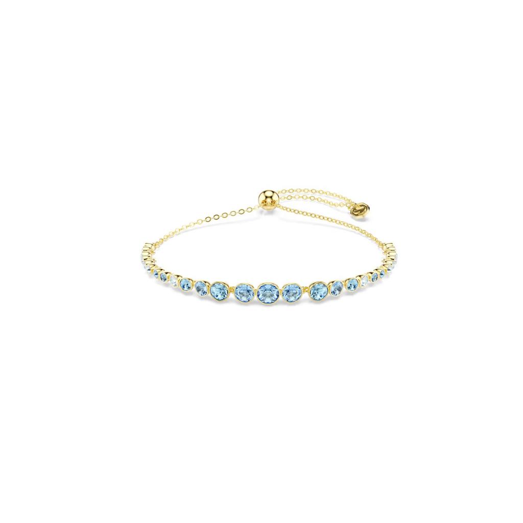 Swarovski Imber Bolo Bracelet, Blue Crystals