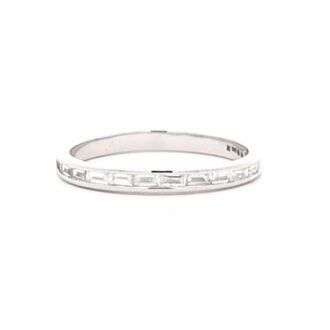 1/4ctw Baguette Diamond Band in 14k White Gold